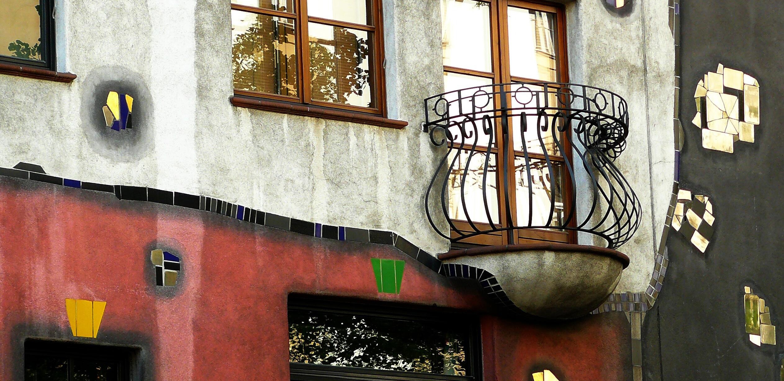 Hundertwasserhaus in Wien Hundertwasserhaus in Wien