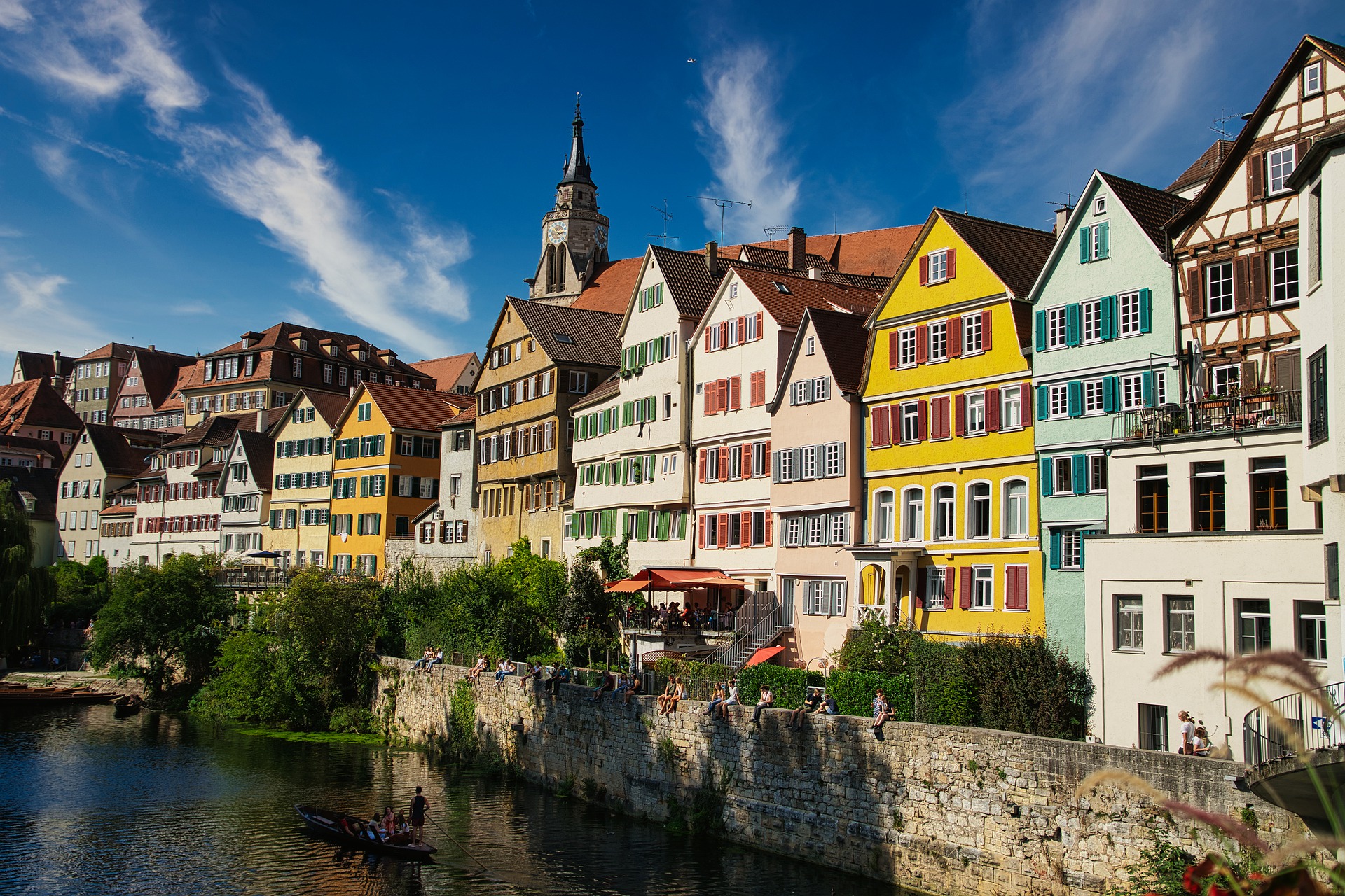 Tübingen Neckarfront Tübingen Neckarfront